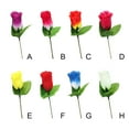 thumbnail image 4 of Wosthever 2 bolsas de decoración del hogar flores artificiales rosas simuladas para un toque romántico y tiene una alta adaptabilidad y ancho Decoración los ancianos, 4 of 6