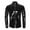 Black, variant on YOTMKGDO Outenwear Coats Mens Solid Color Leather Coat Leather Coat Clothes, Sizes S-7XL
