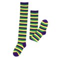thumbnail image 3 of Women's Christmas Socks Fashion Three-Dimensional Christmas Knee High Sock Striped Candy and Cute Accessories Winter Warm Christma Socks, 3 of 4