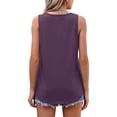 thumbnail image 5 of WZXFASHION Femmes 2025 Populaire Col Rond Manches Courtes Imprimé 2D Décontracté Ample et Polyvalent Camisole à Bretelles Liquidation T-shirt à Manches Courtes pour Femmes, 5 of 5