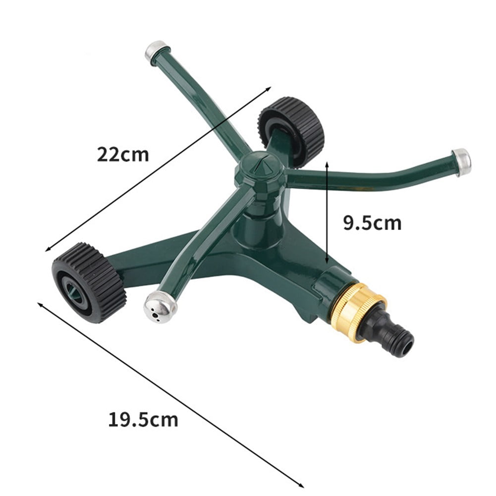 RichLink 360° Automatic Metal Lawn Sprinkler System for Effective Garden Irrigation
