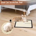 thumbnail image 4 of Protector del sofá de los muebles del rasguño del gato con el sisal natural para proteger la silla del sofá del sofá, 4 of 7