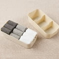 thumbnail image 2 of 1X Storage Box Home Underwear Storage Box Close-Fitting Clothing Desktop Finishing Box Home Textile Storage, 2 of 3