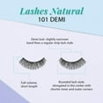 thumbnail image 6 of (3 Pack) ARDELL False Eyelashes - DEMI Fashion Lash Black 101, 6 of 7