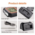 thumbnail image 3 of Wireless Meat Thermometer Battery Operated Waterproof Stainless Steel Probe Barbeque Temperature Meter Alarm Kitchen Accessory, 3 of 9