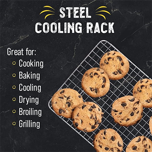 Cooling Racks for Baking, Stainless Steel Wire Rack Baking Rack Oven Rack  Cookie Rack, Oven Safe, Rust-Resistant Rack for Cooking, Baking, Roasting