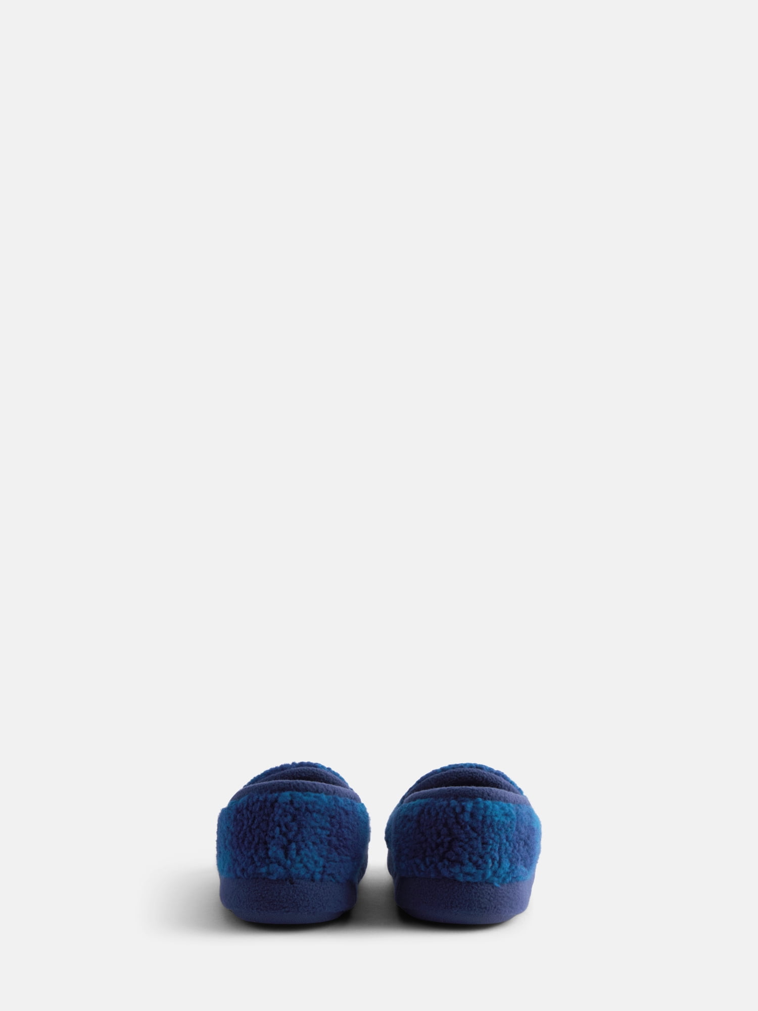 Wonder Nation Toddler Boys' Plaid Slippers