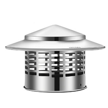 Round Chimney Cap Stainless Steel Tapered Top Chimney Cap B