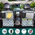 thumbnail image 5 of Cute baby shower pattern Car Seat Back Kick Protectors,102 Pack Kick Mats with Storage Pockets for Vehicles to Protect from Dirt, Mud & Scratches, 5 of 5