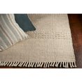 thumbnail image 4 of 3'X5' Beige Chain Stitch Hand Woven Wool Indoor Area Rug, 4 of 6