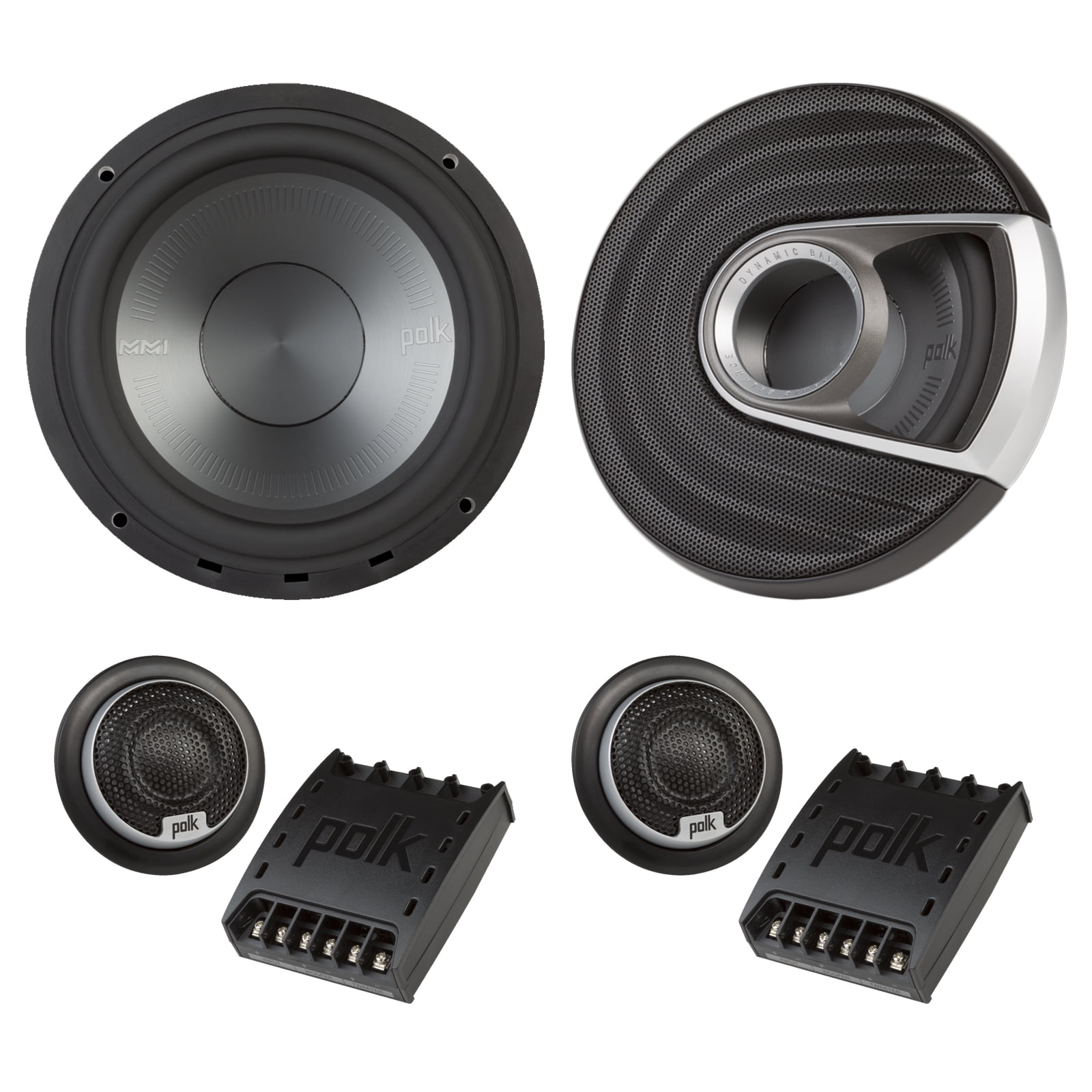 Pair Polk Audio MM 6x9 Inch 3Way Car Audio Boat Motorcycle Ultra
