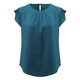 thumbnail image 3 of Gibobby Camisetas de verano para mujer Tops Mujer Casual Manga corta Camiseta redonda Color sólido Cuello Blusa mujer(Marina,M), 3 of 5