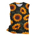 thumbnail image 4 of T-shirt Décontracté à Manches Courtes à Col en V et Manches Courtes pour Femmes T-shirts à Imprimé Floral pour Femmes T-shirts à Manches Courtes pour Femmes T-shirts pour Femmes, 4 of 4