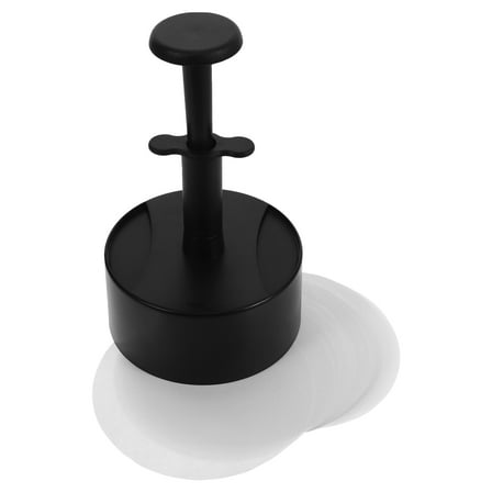 LOLIPPYY Black Press for , 1 Set - Indoor Burger Press for Cooking
