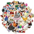 thumbnail image 2 of 35pcs Funny Chicken Stickers Farm Animal Stickers DIY Stickers for Laptop Suitcase Phone, 2 of 9