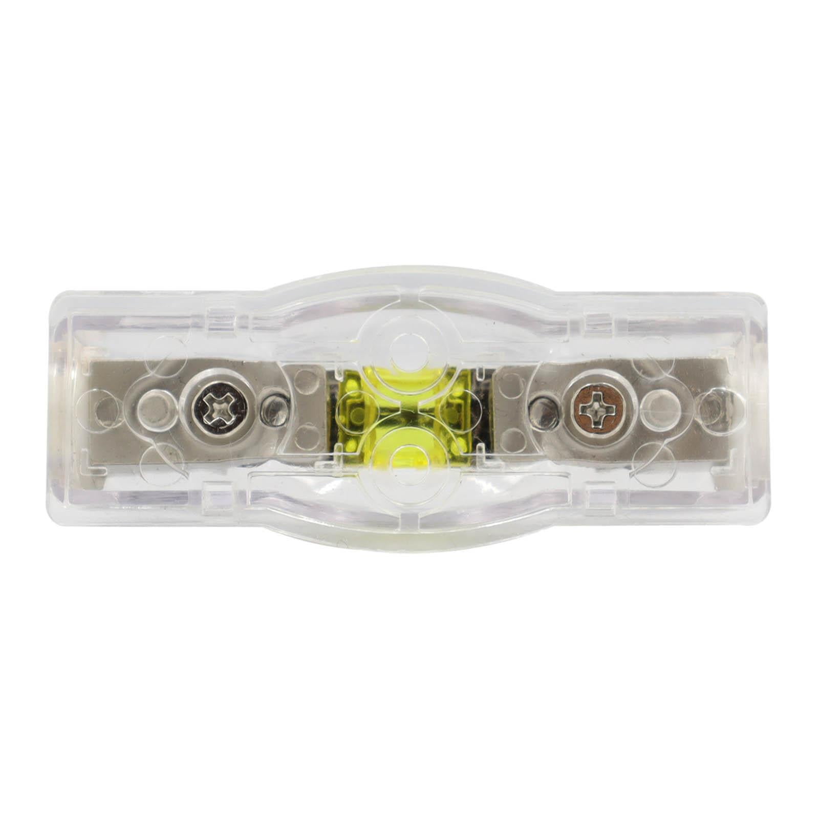 jiaping 5xMini 120A Anl Fuse Holder with Fuse Wire Inline Fuse 12-32V Fuse Pcs
