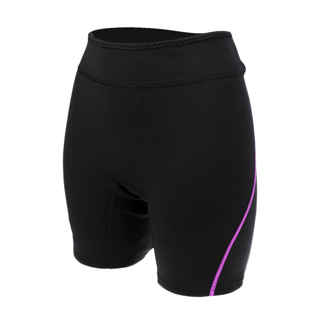 1.5mm Neoprene Diving Shorts Snorkeling Wetsuits Trunks L Purple for ...