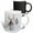 Multicolor, variant on 3drose, a Beautiful Buck with a Visiting Red Cardinal Bird in a Winter Forest, 11oz Magic Transforming Mug