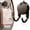 Dark Gray, variant on Double Hook Suction Cup Hooks, Small Suction Cups with Hooks, 2Pcs Heavy Duty Strong Suction Shower Hooks, No Drill Removable Wall Hanging Hooks, Waterproof Traceless Towel Hooks for Glass, Grey