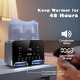 thumbnail image 6 of Double Bottle Warmer and Steri-lizer, 8-in-1 Fast Baby Milk Warmer with Timer for Breastmilk or Formula, Multifunctional Bottle Warmer with Food Heater Defro, 6 of 6