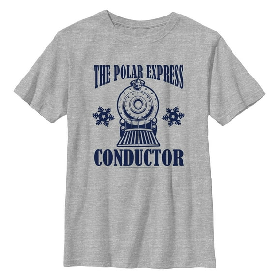 Boy's Polar Express Train Conductor  Graphic T-Shirt