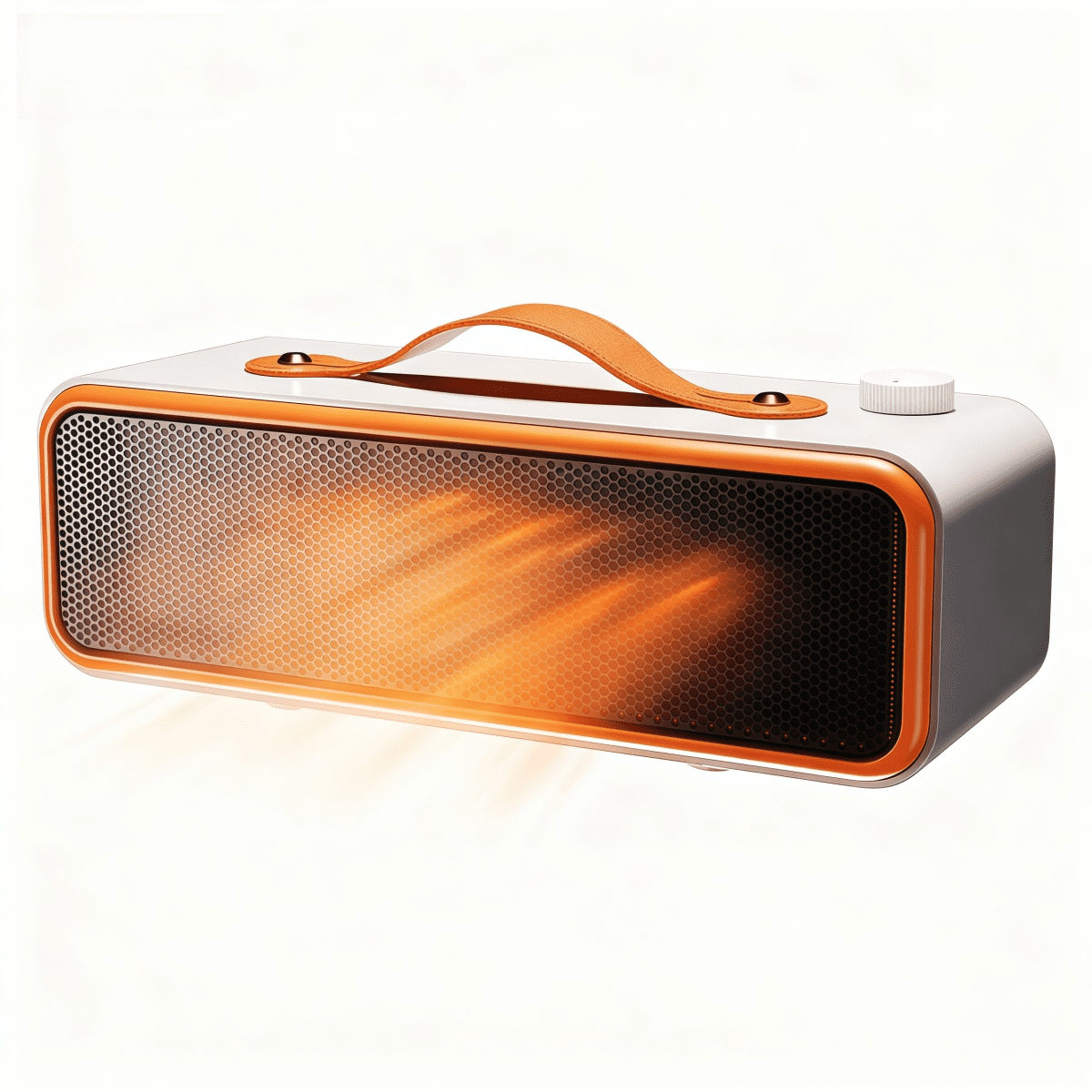 Black Friday : 700W Compact Space Heater with Adjustable Knob, Energy Efficient Portable Heater with Fast Heating & Safety Protection