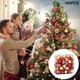 thumbnail image 1 of 100PC Decoración de árbol de Navidad, adorno colgante para decoración de hogar y fiesta, 4CM, 1 of 9