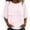 *Pink, variant on ClodeEU Women's Chiffon Tiered Ruffle Flared 3/4 Sleeve Blouse ,Casual Loose Fit Bohemian Top Black,Women's Plus L