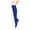 Royal Blue, variant on Women and Girls Irish Green with White Color Polka Dots Knee High Uniform Skirts Costume Cosplay Party Event Tube Socks