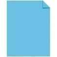 thumbnail image 2 of Limited Papers (TM) Full Sheet Sticker Label, Permanent Adhesive Paper, 8.5X11 Inch, Letter Size, 60 Pound, Scored Liner, Offset, 100 Sheets Per Ream (Blue), 2 of 3
