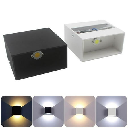 

6W Aluminum Wall Lamp Bedside Wall Lamp Simple Style Bedroom Stair Decoration for Indoor and Outdoor Corridor 3