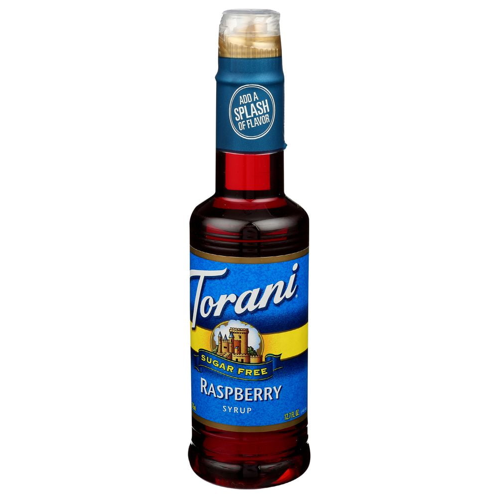 Torani Sugar Free Raspberry Flavoring Syrup, 12.7 Fluid Ounce -- 4 per Case.