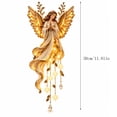 thumbnail image 3 of Angel Blessing Wall Light, 11.81 in Glowing Prayer Angel Decoration, 3D Molded Figure with Flowing LED Light for Living Room, Entryway, Fireplace Seasonal Decor, 3 of 6