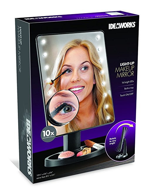 Light Make Up Rotating Mirror and light