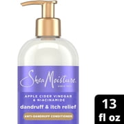SheaMoisture Anti-Dandruff Conditioner For Soft & Smooth Hair Apple Cider Vinegar & Salicylic Acid System for a Healthier Scalp, 13 Fl oz