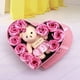 thumbnail image 5 of Caja de Regalo con Forma de Osito de Peluche con Rosas Preservadas | Rosas Artificiales de Jabón En Forma de Corazón | Multicolor, Rojo y Rosa | Regalo Romántico, Ligero y Portátil para San Valentín,, 5 of 6