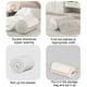 thumbnail image 5 of Herunwer Clothing Storage Bags With Handle And Zipper Travel Moving Bags For Small Clothes Throw Pillows Quilts Fabric, 5 of 7