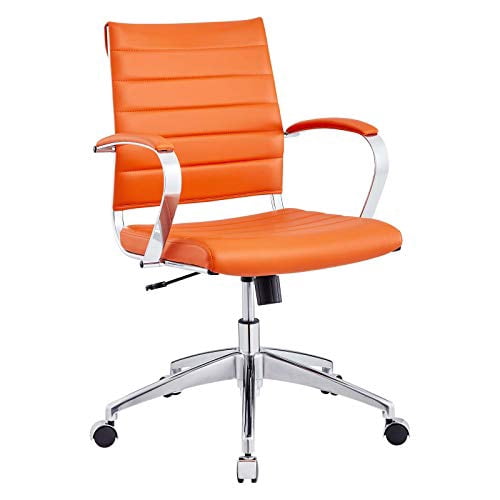 Modway Jive Office Chair Mid Back, Orange