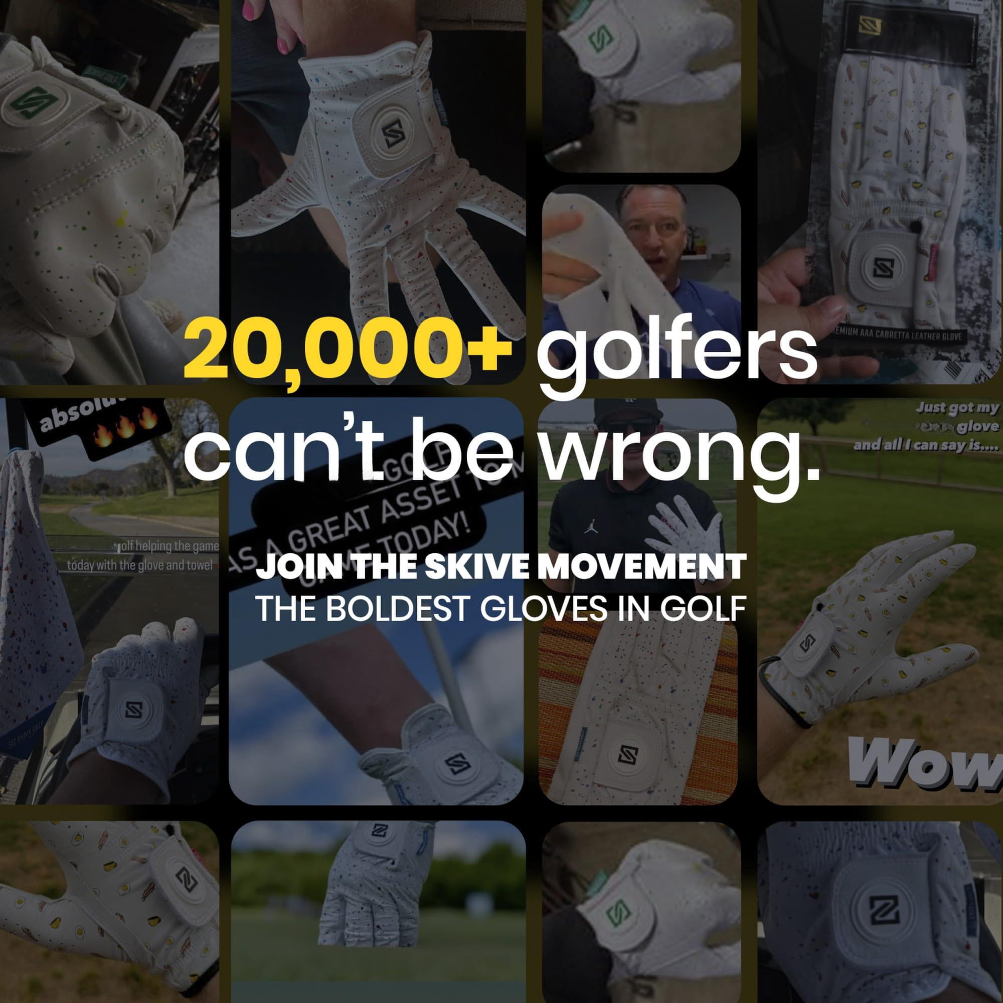 Golf Glove | Aaa Cabretta Leather Cool Gloves Men Serious Feel & Performance Mens Left Hand