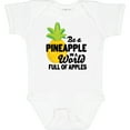 thumbnail image 3 of Inktastic Be a Pineapple in a World Full of Apples Boys or Girls Baby Bodysuit, 3 of 5