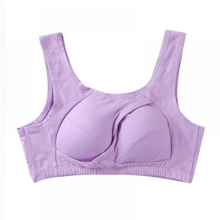 

Promotion!SweetCandy Sports Bra for Women for Yoga Bra Running Workout Solid Color Wirefree Bra