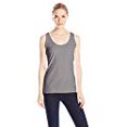 thumbnail image 3 of Hanes Women's Scoopneck Cotton Jersey Tank Light Steel M, 3 of 3