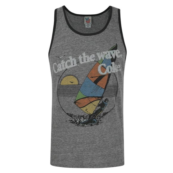 Junk Food Mens Catch The Wave Coca Cola Vest