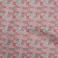 thumbnail image 1 of oneOone Cotton Cambric Red Fabric Mix Ikat Sewing Material Print Fabric By The Yard 56 Inch Wide, 1 of 4