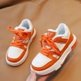 thumbnail image 1 of Zapatos deportivos informales de estilo coreano para niños y niñas, zapatillas blancas medianas y grandes, calzado para niños de temporada de otoño, 1 of 5