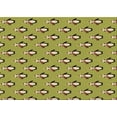 thumbnail image 1 of Ahgly Company Machine Washable Indoor Rectangle Transitional Dark Yellow Green Area Rugs, 5' x 8', 1 of 7