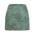 thumbnail image 6 of Jxximdong Skorts for Women Women's Fashionable Athleisure Skirt With Pockets Camouflage Printed Mid Rise Skirts Tennis Skirts Green XXXXL Culottes, 6 of 9