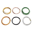 thumbnail image 2 of Alambre Plano, Embarcacia de aluminio Flexible Alambre Plano 6 Rollos para Esmalte, 2 of 7