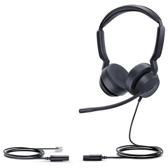 Yealink YHS36 E2 Dual Wired Headset for Quick Disconnect