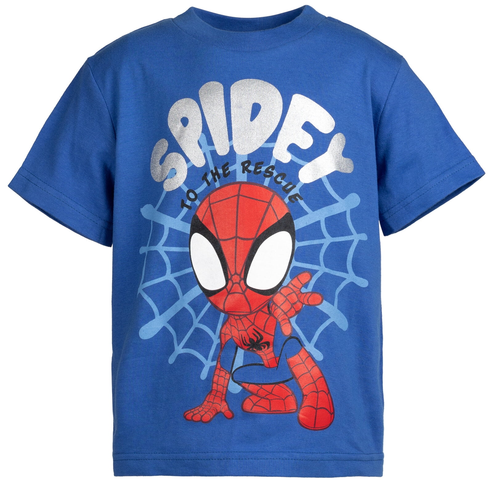 Marvel Spidey and His Amazing Friends Toddler Boys' Short Sleeve T-Shirt 4-Pack Avengers Black Green
